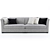 Luxury Slettvoll Cordian Modular Sofa 3D model small image 1