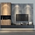 Elegant Oak Cabinet: Cabinet Furniture_057 3D model small image 1