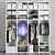 Ikea Ophus Sliding Door Wardrobe with 8 Drawers 3D model small image 4