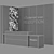 Modern Reception Desk for Efficient Registration 3D model small image 4