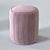 Elegant Melis Pouf by Origami 3D model small image 3