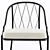 Elegant Emu Como Dining Chair 3D model small image 4