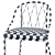 Elegant Emu Como Dining Chair 3D model small image 5