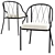 Elegant Emu Como Dining Chair 3D model small image 6