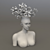 Elegant Blossoming Woman Vase 3D model small image 3