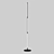 Modern Kono Floor Lamp 3D model small image 1