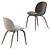 Beetle Dining Chair - Stylish Seating Option 3D model small image 2