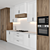 Classic Kitchen: High-Quality Render-Ready Modular Design 3D model small image 2