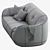 Natuzzi Furrow: Modern Elegance 3D model small image 4