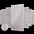 Stone Grey Set: Multi-Texture, 60x120cm Tiles 3D model small image 1