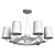 Elegant Landmark Chandelier 3D model small image 3