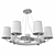 Elegant Landmark Chandelier 3D model small image 6