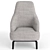 Giorgetti Janet Bergere: Elegant Comfort 3D model small image 4