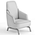 Giorgetti Janet Bergere: Elegant Comfort 3D model small image 5