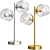 Lumion BLAIR 3769/2T Table Lamp: Elegant Lighting Solution 3D model small image 1