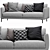 Modern Coco Sofa: Elegant and Versatile 3D model small image 2