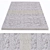 MiiiM Woven Rug: Beautifully Crafted 220x110 cm Design 3D model small image 2