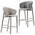 Mela: Elegant and Functional Barstool 3D model small image 2