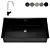 Blanco Subline 800 U: Sleek Kitchen Sink 3D model small image 1