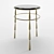 Modern Geometric Side Table 3D model small image 1