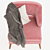 Stylish Pink Tyler Chair 3D model small image 4