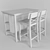 Sleek Kitchen Island: High Detail & Easy Edit 3D model small image 1