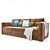 Atlantis Sofa: Stylish and Comfortable 3D model small image 3
