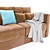 Atlantis Sofa: Stylish and Comfortable 3D model small image 4