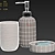 Blue Ceramic Bathroom Set | LA REDOUTE INTERIEURS 3D model small image 2