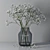Elegant Gypsophila Bouquet 3D model small image 6