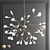 Sophisticated Branch Chandelier 3D model small image 1