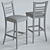 Brava Bar Chair 3D model small image 4