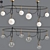 Modern Elliptic Pendant Lamp Set 3D model small image 1