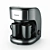 Magio MG-348 Coffee Maker: Versatile and Efficient 3D model small image 1