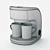 Magio MG-348 Coffee Maker: Versatile and Efficient 3D model small image 3