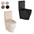 Flaminia Ceramic Toilet 3D model small image 1