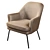 Chisa Armchair: Compact and Stylish 3D model small image 2