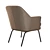 Chisa Armchair: Compact and Stylish 3D model small image 4