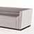 Sleek Modern Sofa 3D model small image 2