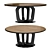 Elegant Round Dining Table 3D model small image 1