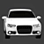 Sleek 2011 Audi A6: Turbocharged Performance 3D model small image 13