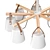 Lampatron Natura C: Elegant 8-Light Pendant 3D model small image 9