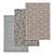 Premium Carpet Set: High-Quality Textures for Interior Design 3D model small image 1