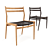 Versatile Woven Rope Dining Chair 3D model small image 8