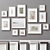 Multi-Color Picture Frames Set 3D model small image 1