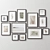 Multi-Color Picture Frames Set 3D model small image 4