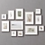 Multi-Color Picture Frames Set 3D model small image 9