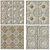 3D Decorative Panels Set 3D model small image 1