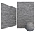6K Tileable Gray Stone Wall Brick Mosaic: Corona & Vray Compatible 3D model small image 1
