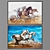 Versatile Set of Wall Paintings with Frame Options 3D model small image 1